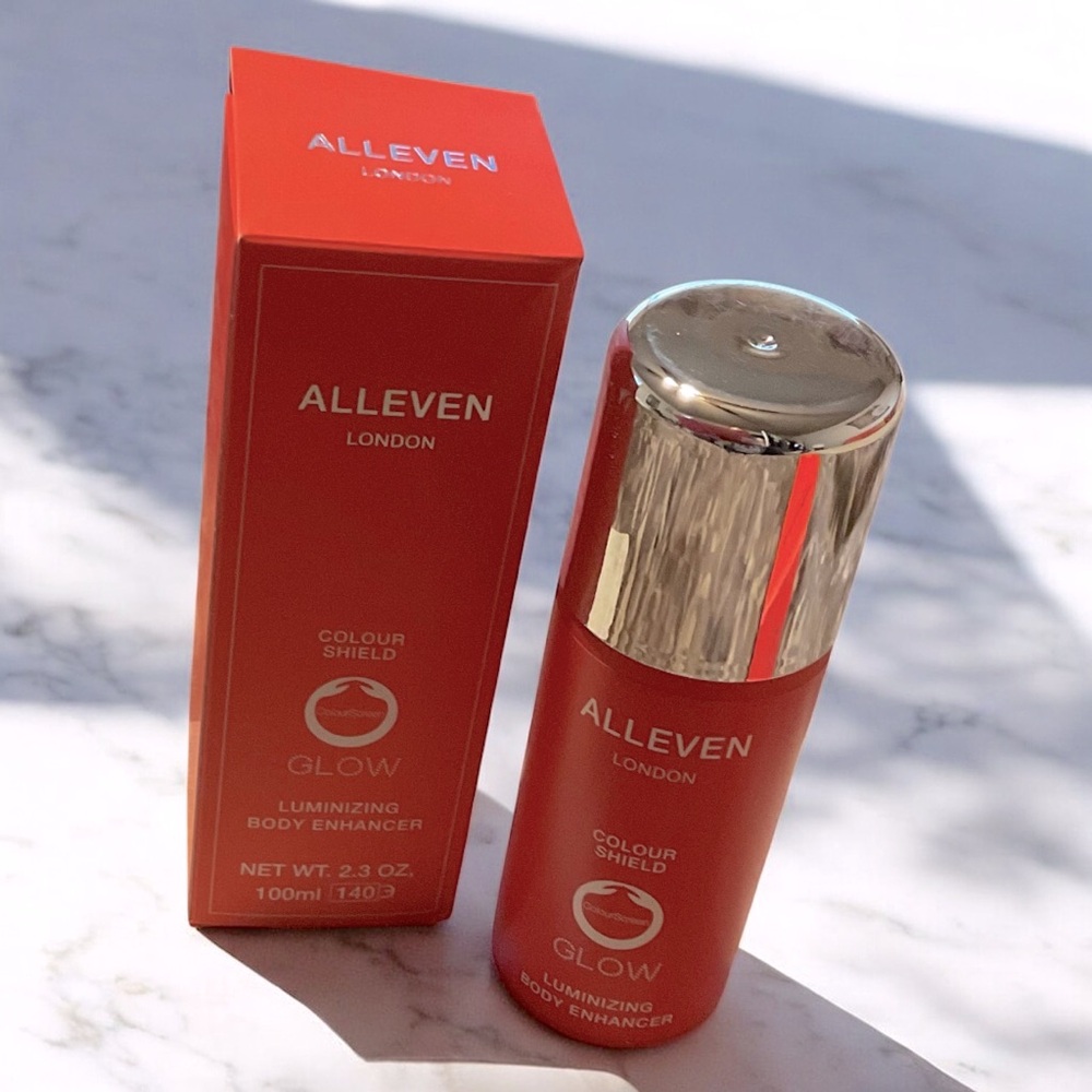 ALLEVEN London Colour Shield Glow Luminizing Body Enhancer Spray 2.3 Oz.